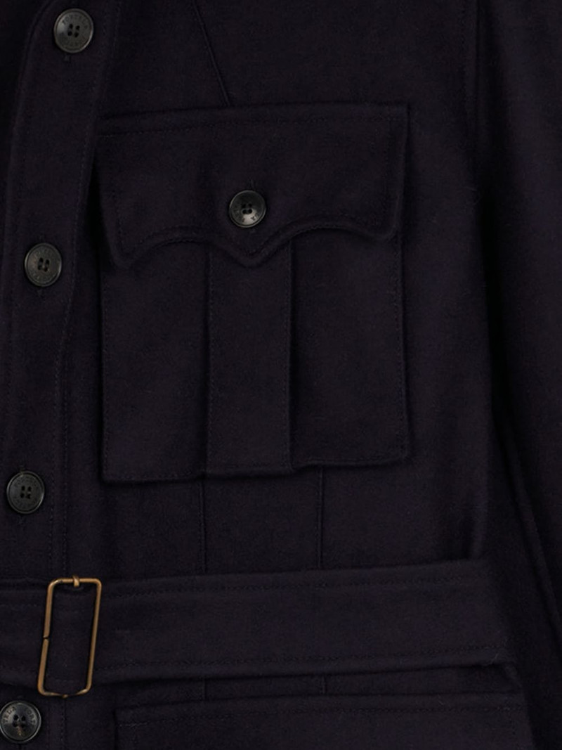 Clint belted chest-pocket jacket 6