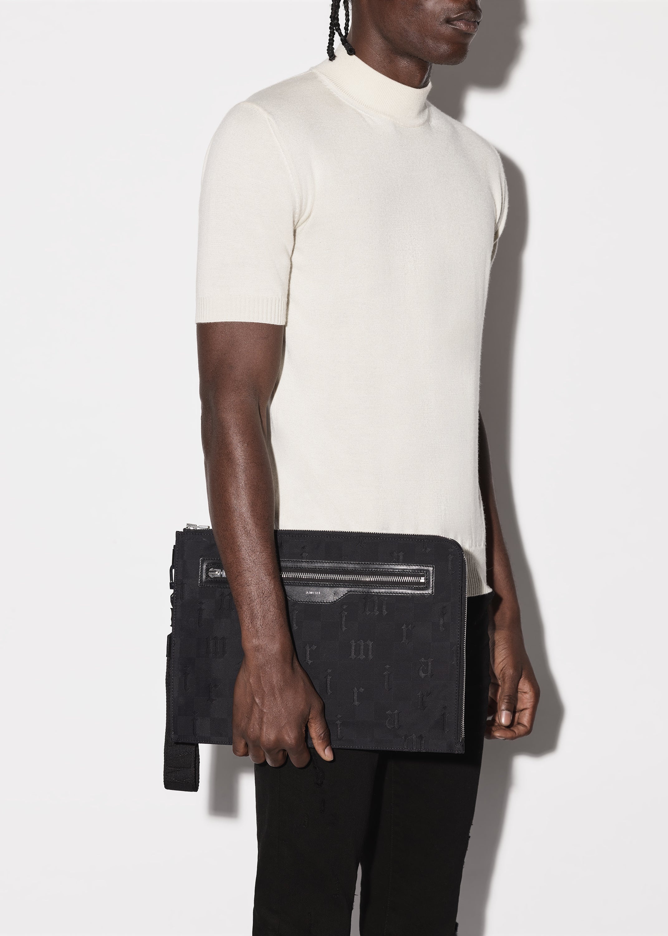 NYLON JACQUARD IPAD POUCH - 8