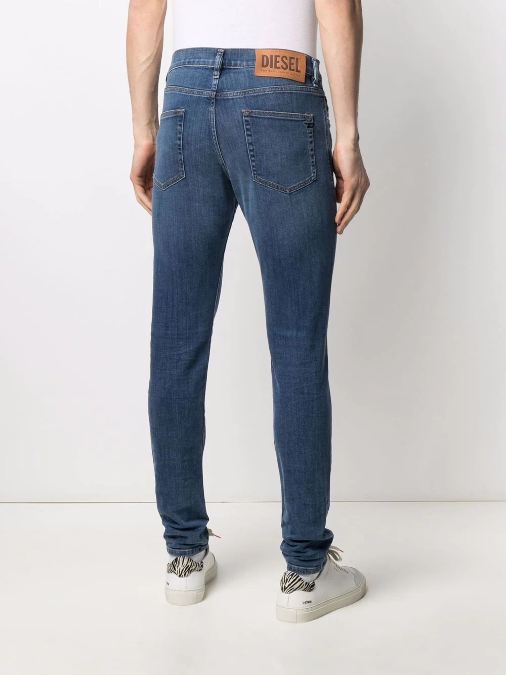 slim-cut D-Strukt jeans - 4