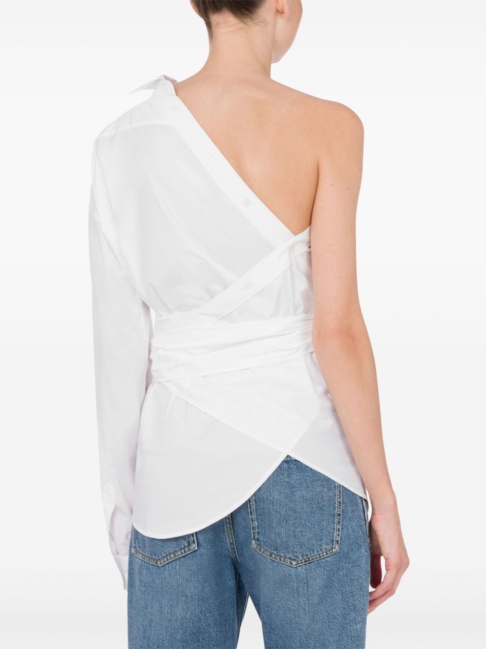 off-shoulder shirt - 3