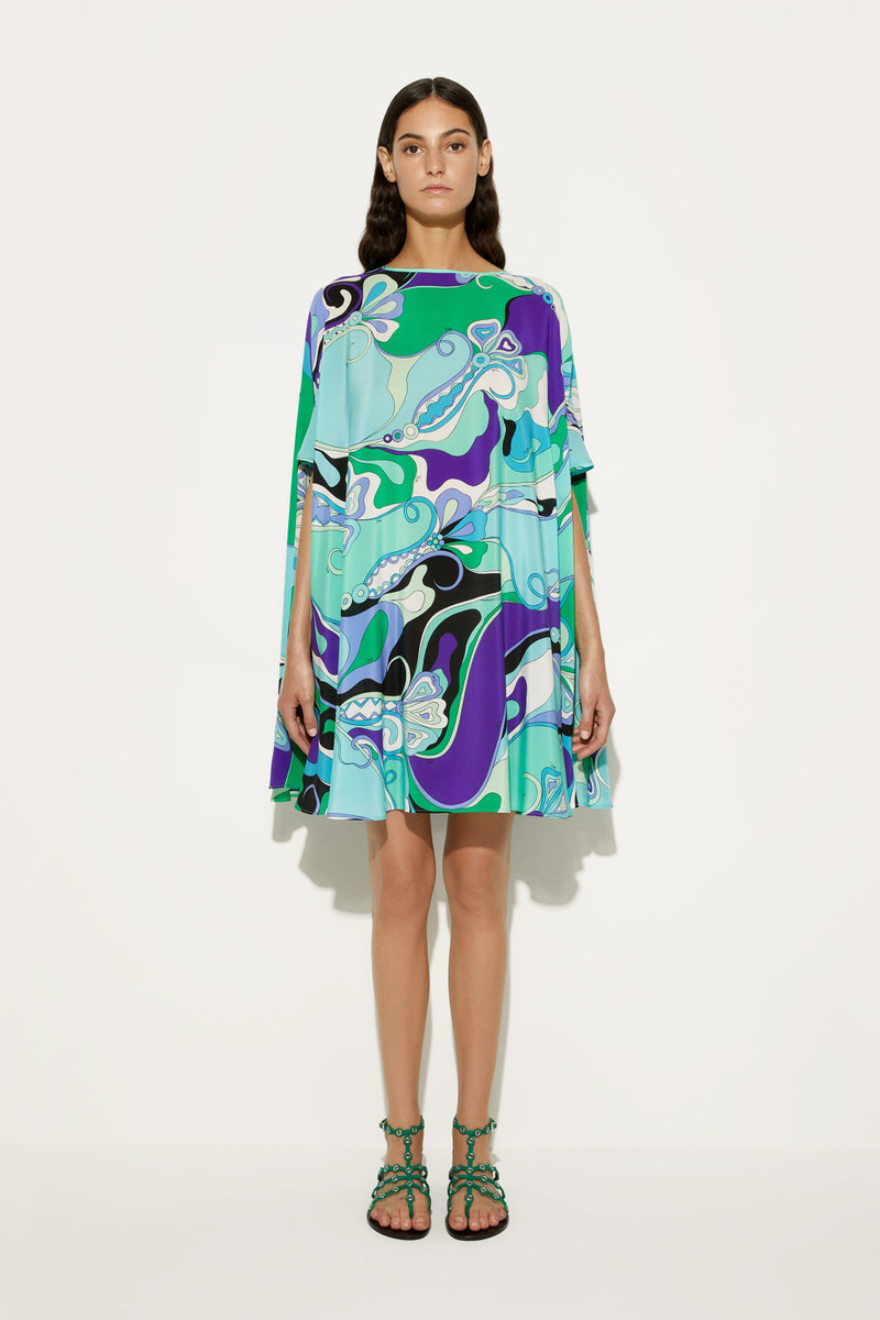 PUCCI ORCHIDEE PRINT KAFTAN DRESS outlook