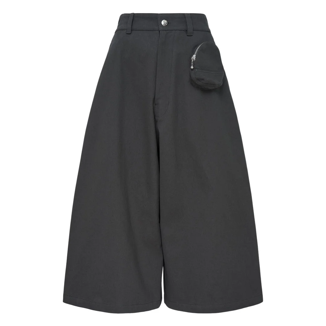 Front Pocket Cargo Culottes - 1