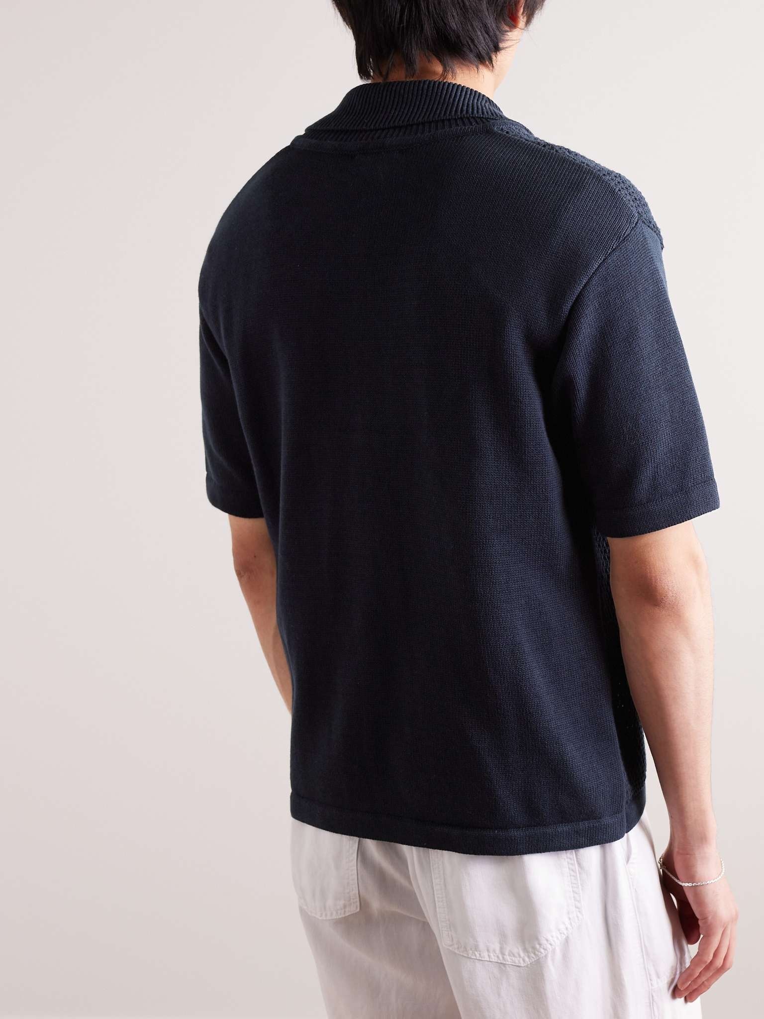 Mawes Open-Knit Organic Cotton Shirt - 3