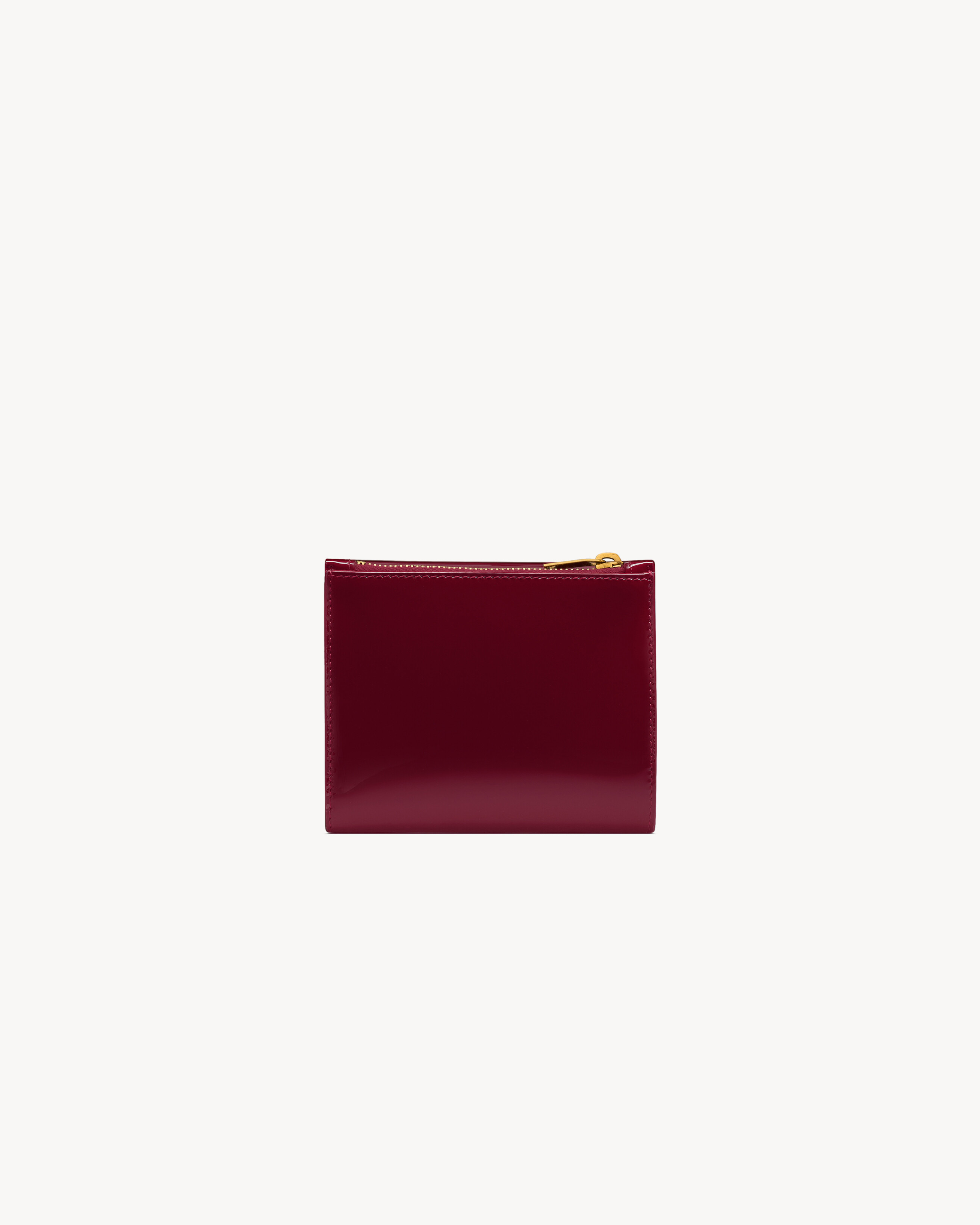 UPTOWN COMPACT WALLET IN PATENT LEATHER - 2