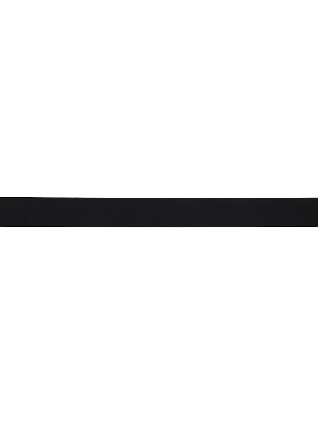 Black Grained Calfskin Belt - 2