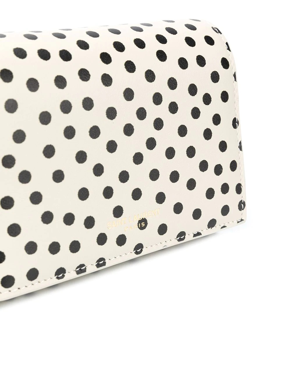 polka-dot chain card case - 4