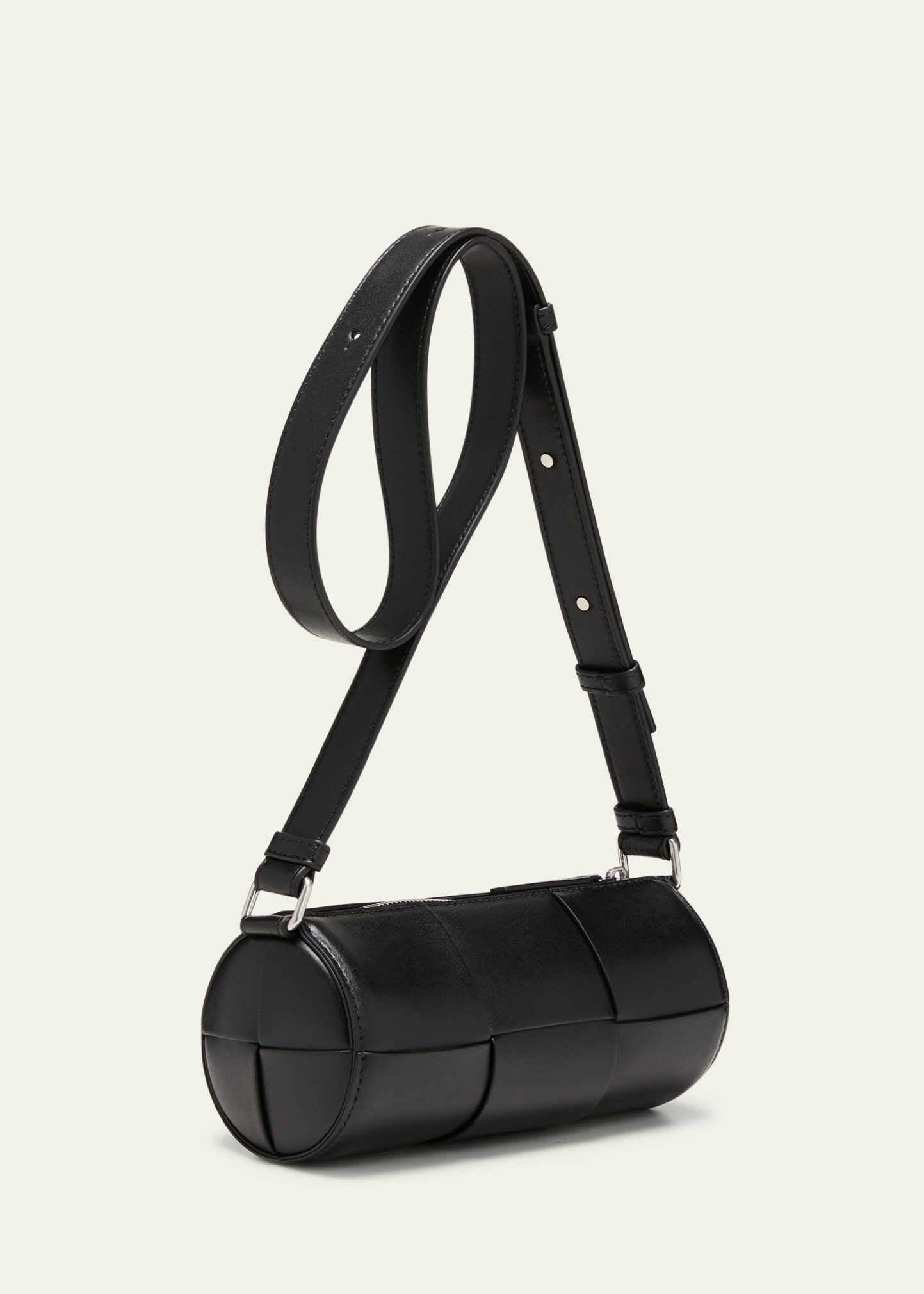 Men's Canette Intreccio Leather Crossbody Bag - 3