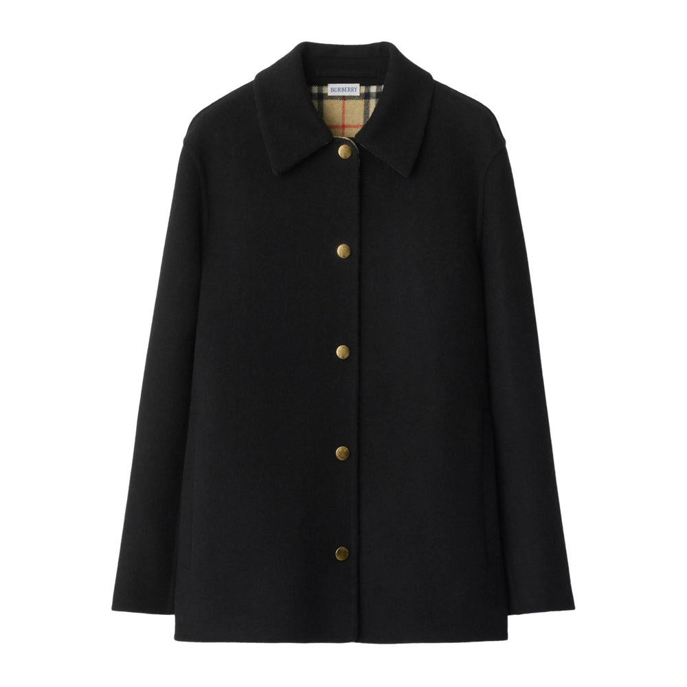 Burberry Black Jackets - Leather Jackets Women - 1