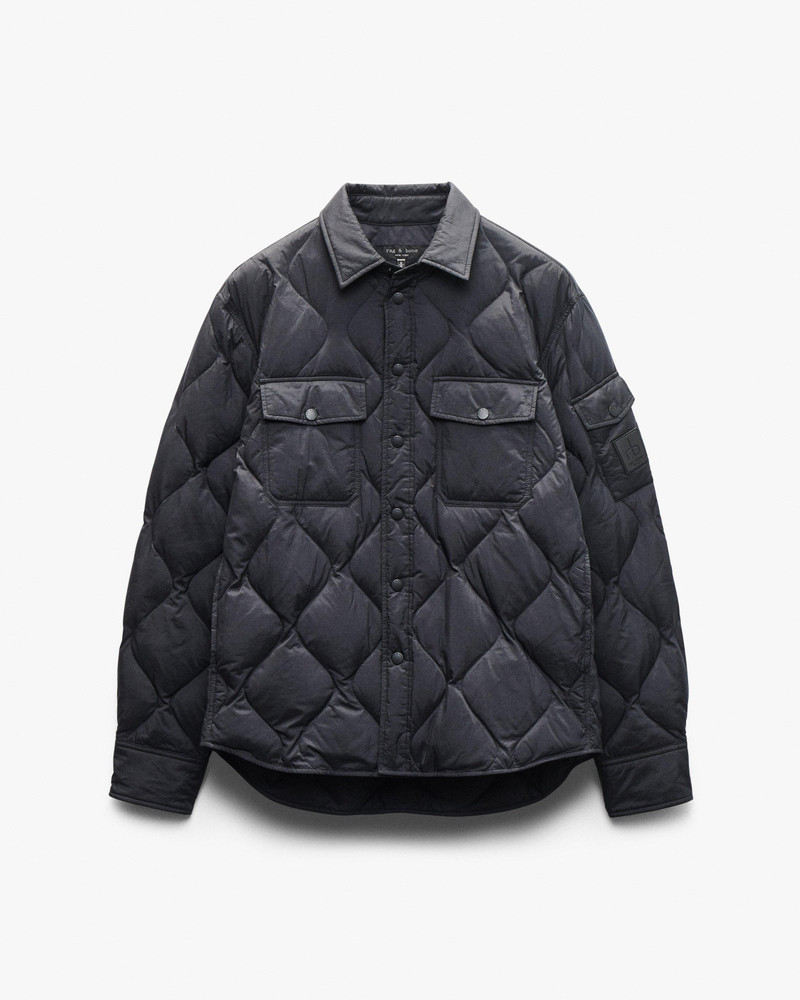 Dane Quilted Shirt Jacket 1