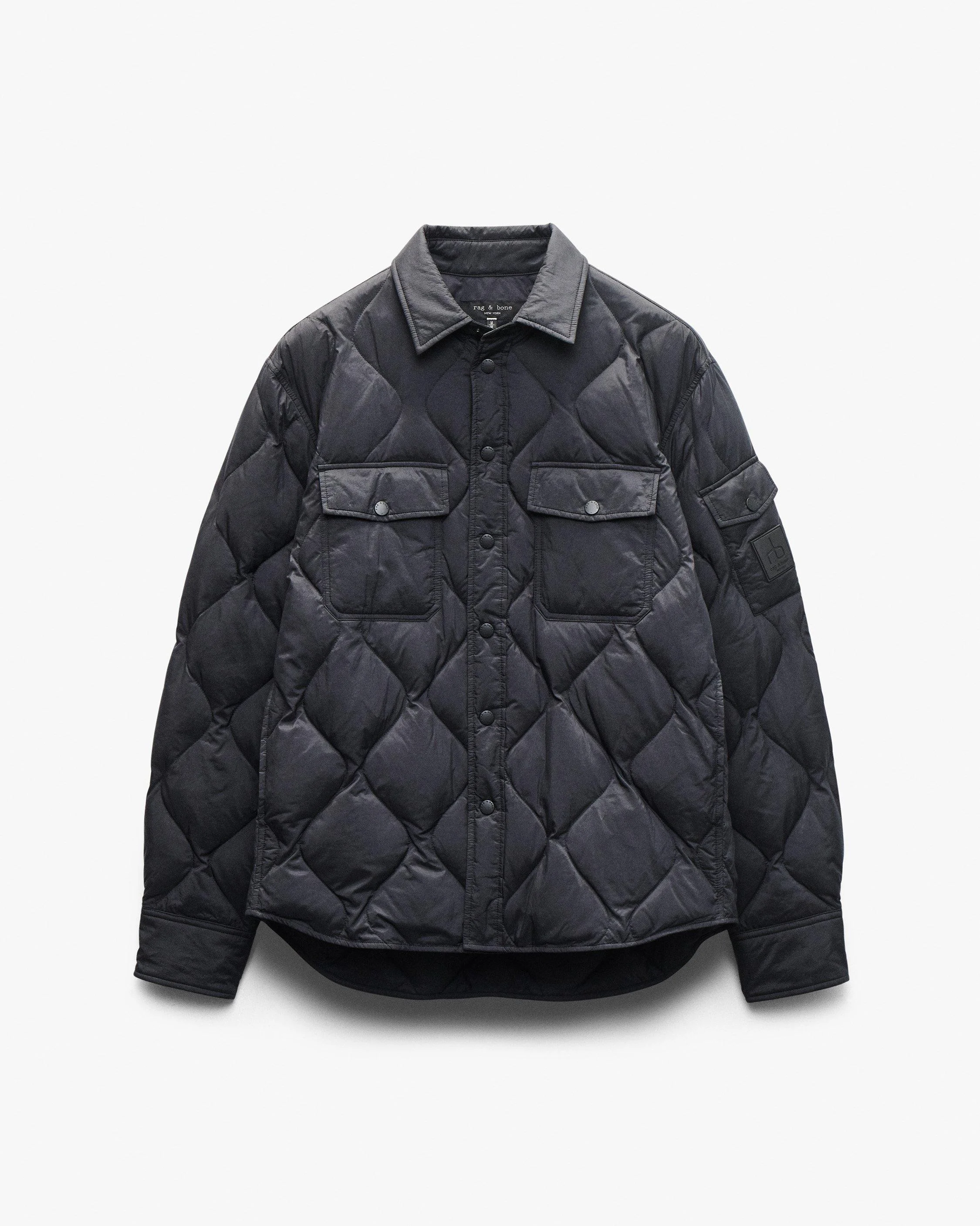 Dane Quilted Shirt Jacket - 1