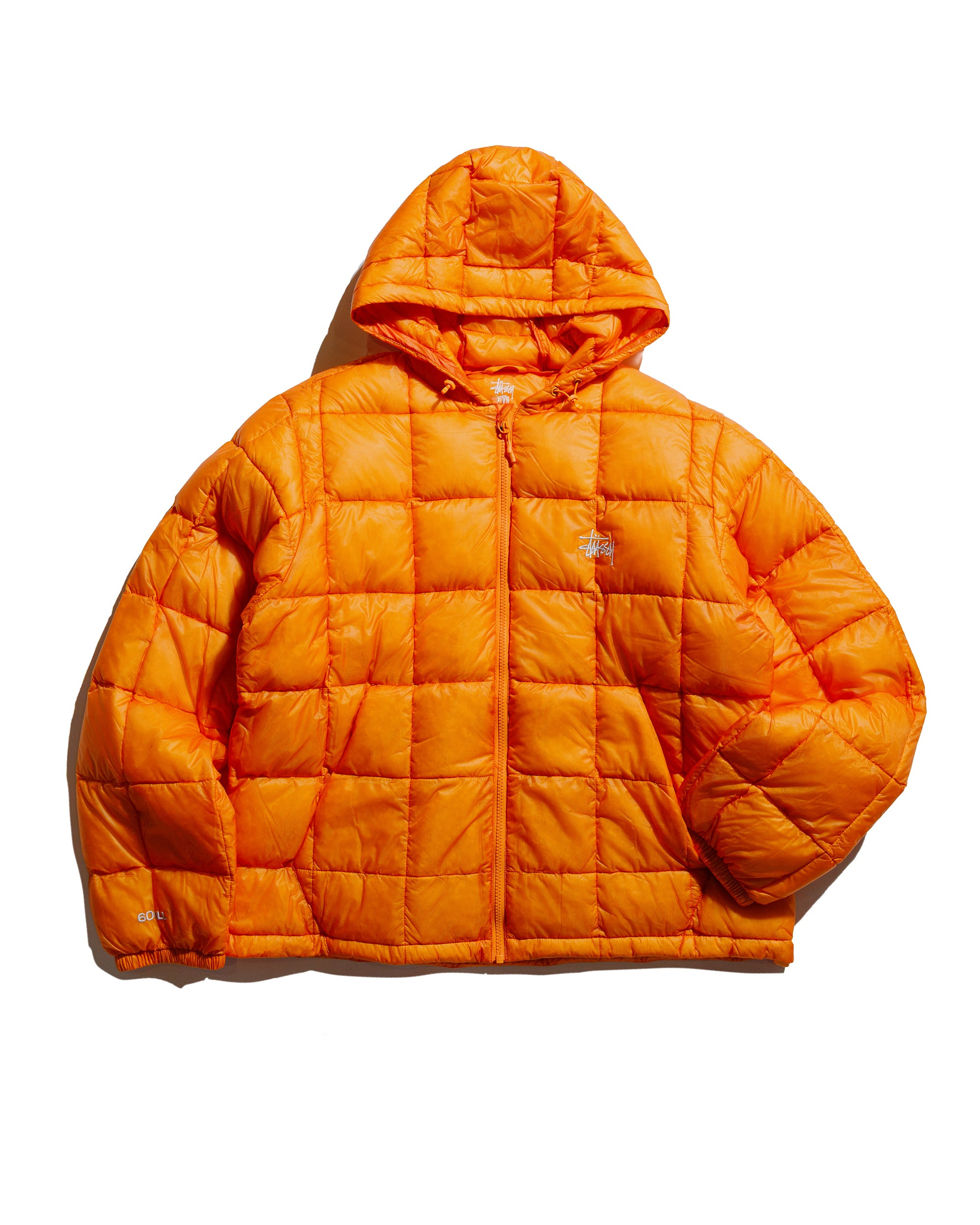 Stüssy Midweight Hooded Puffer Orange - 1