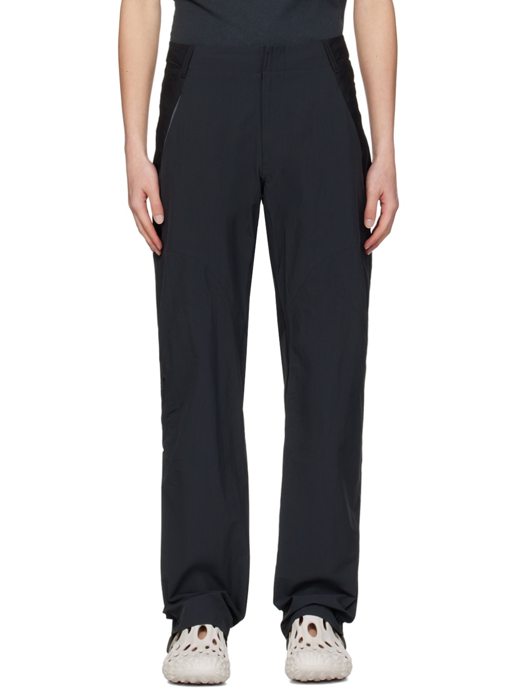 Black 6.0 Center Trousers - 1