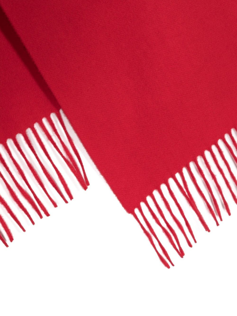 Moschino logo-embroidered scarf outlook