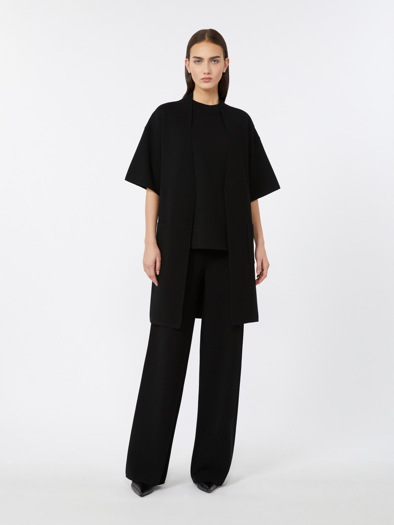 Max Mara ABETE Viscose yarn gilet outlook