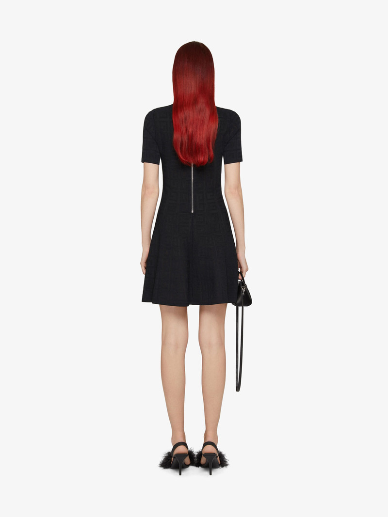 DRESS IN 4G JACQUARD 4