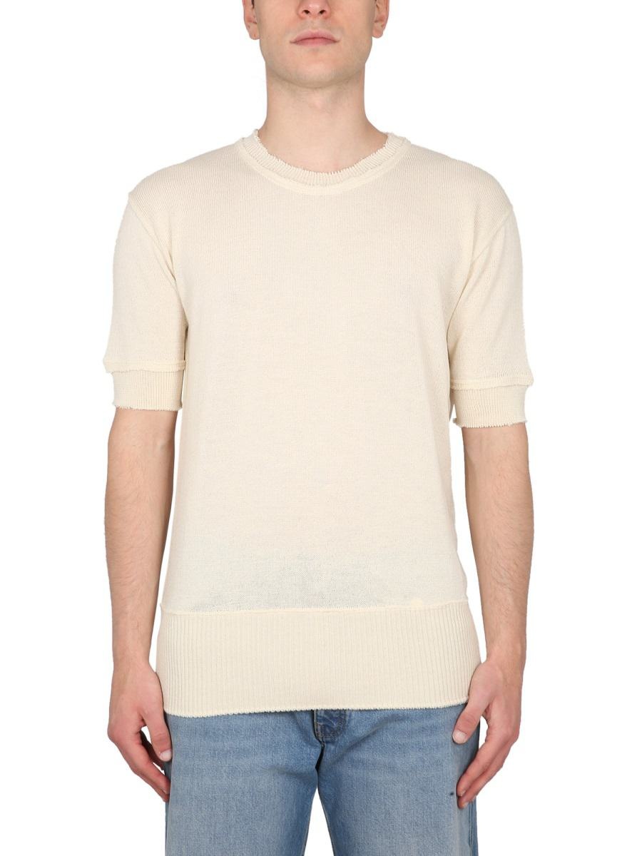 MAISON MARGIELA WOOL BLEND SWEATER - 1