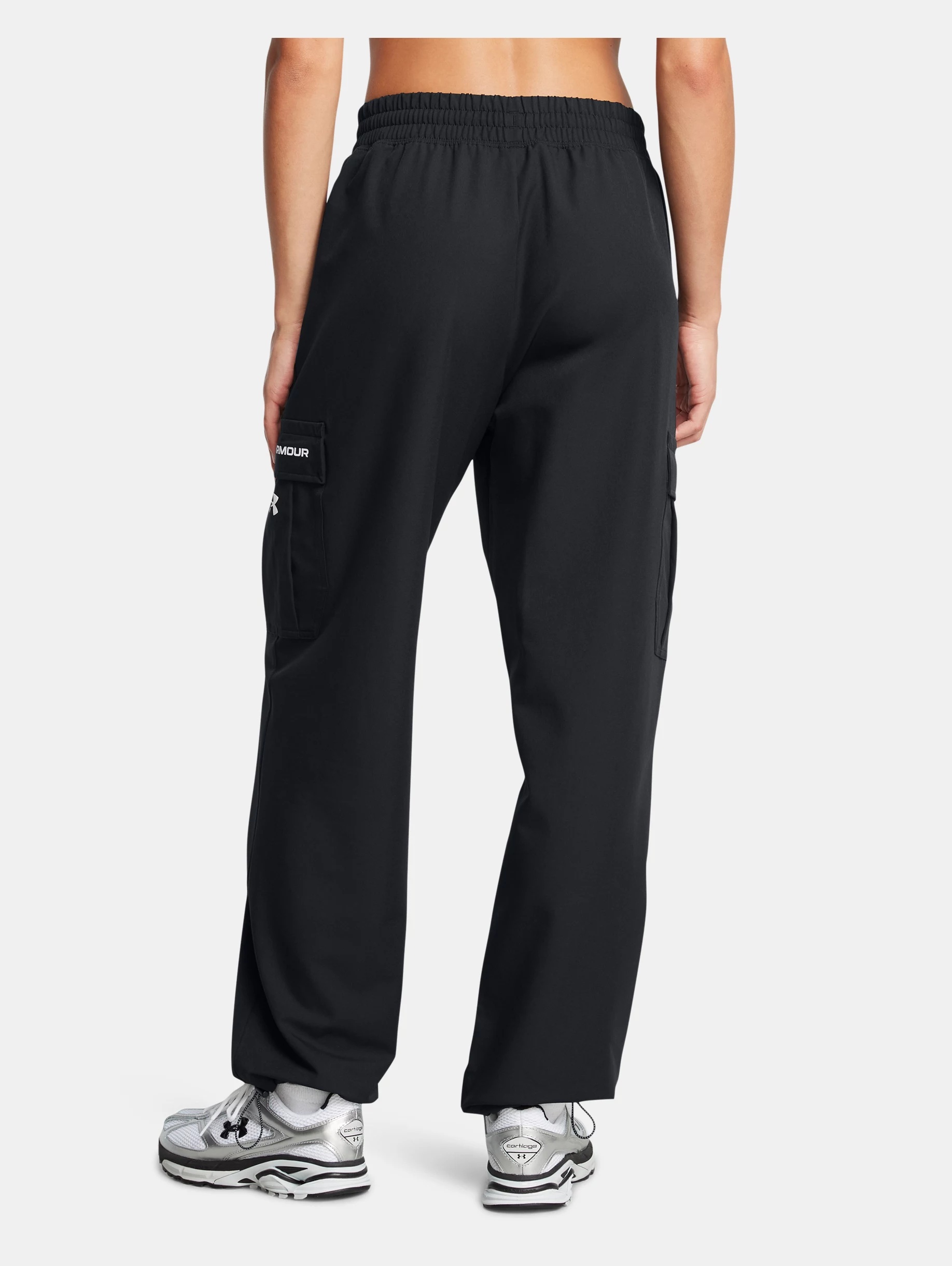 Women's UA Woven Cargo Pants - 4