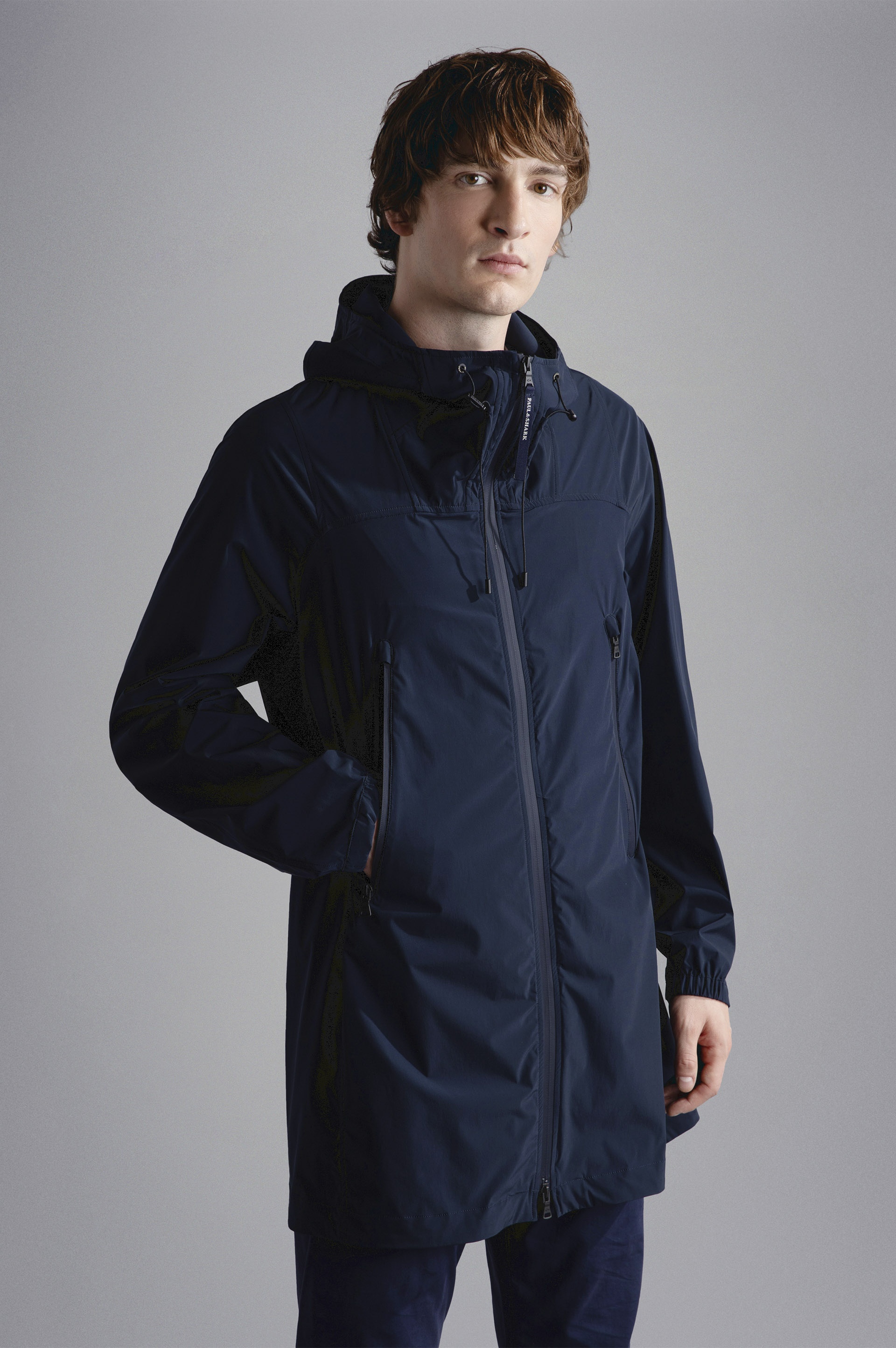 TRAVEL STRETCH NYLON PARKA - 7