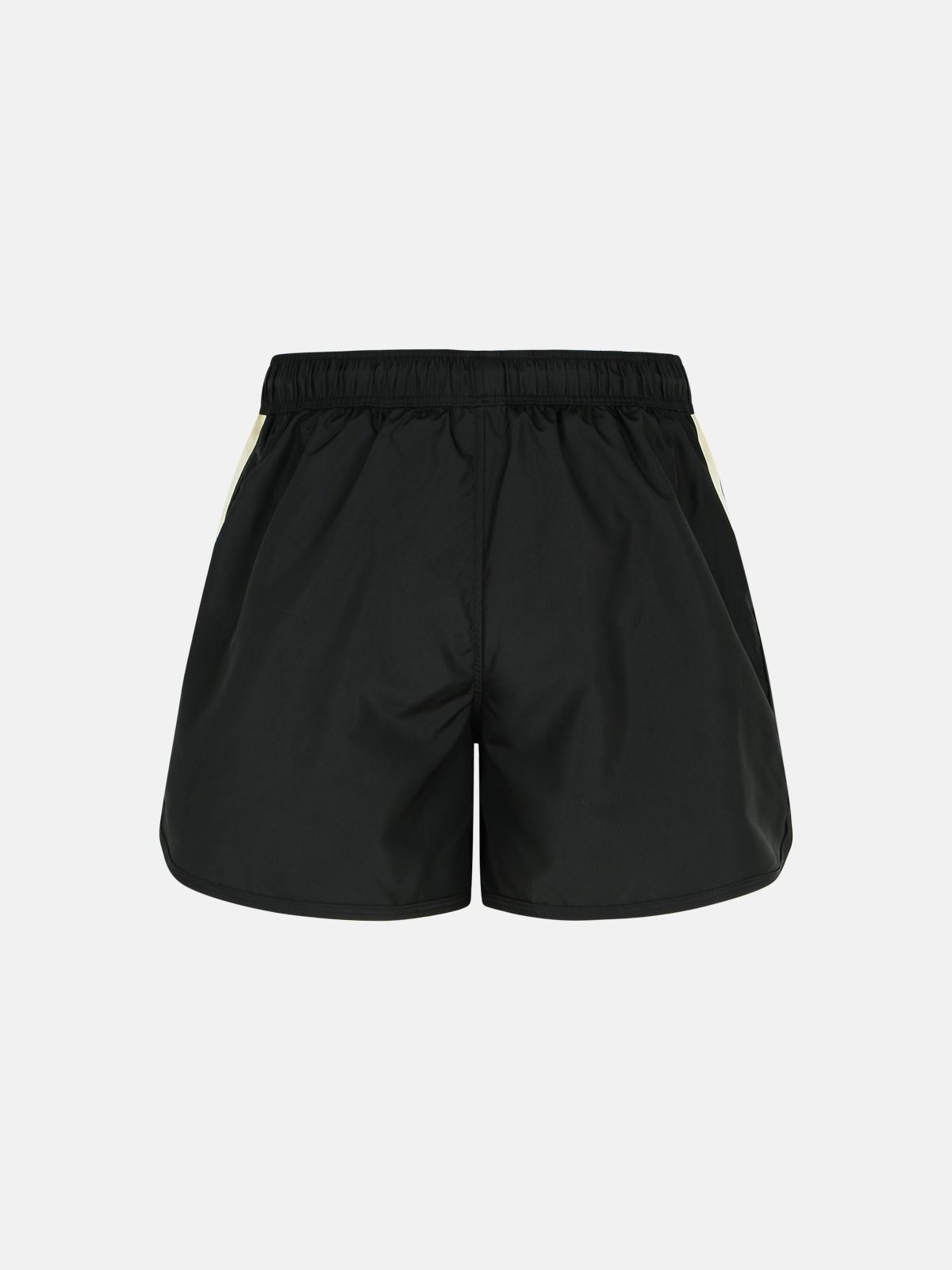 BLACK POLYESTER SWIMSUIT - 3