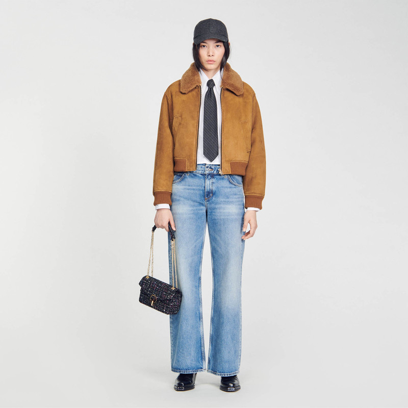 Sandro SHEARLING BOMBER outlook
