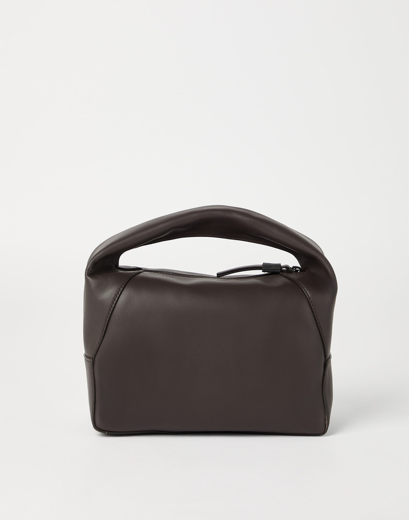 Brunello Cucinelli BC Duo small hobo bag in calfskin outlook