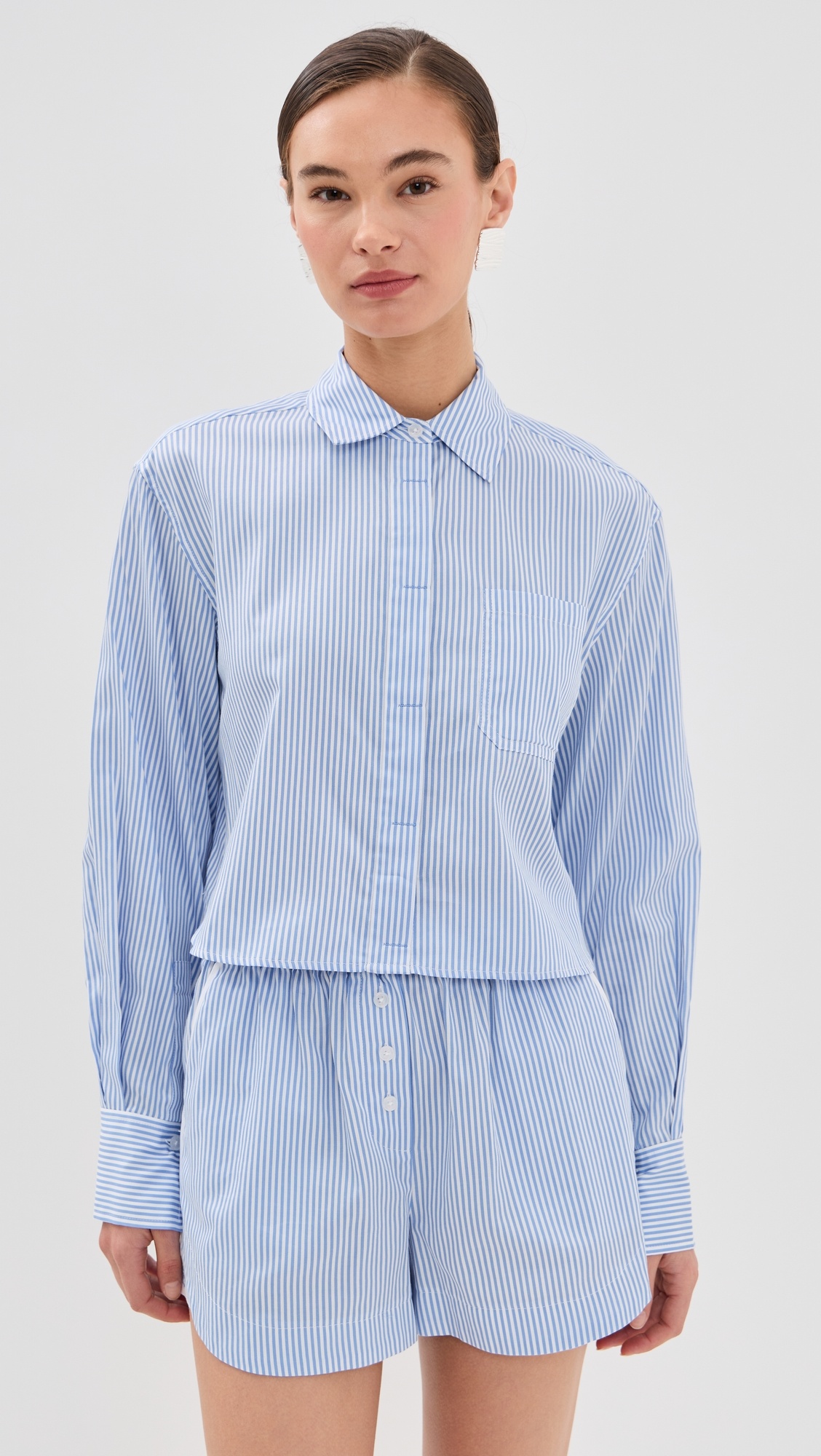 Renata Cropped Shirt - 6