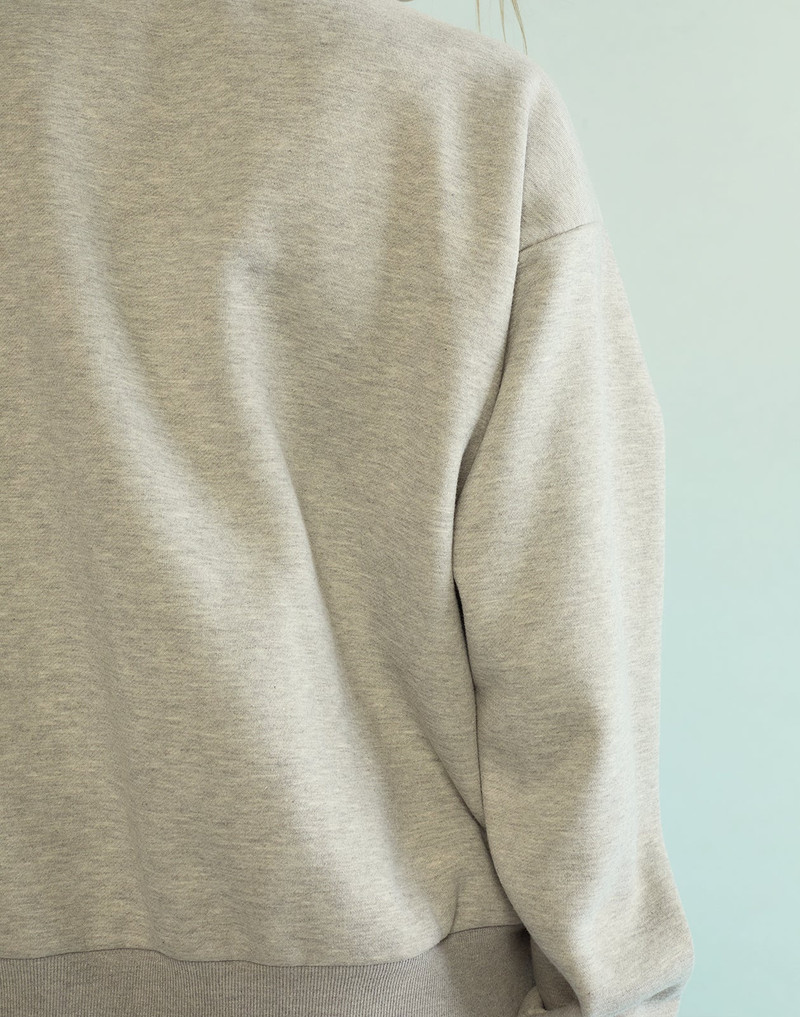 Sweatshirt Cardigan 3