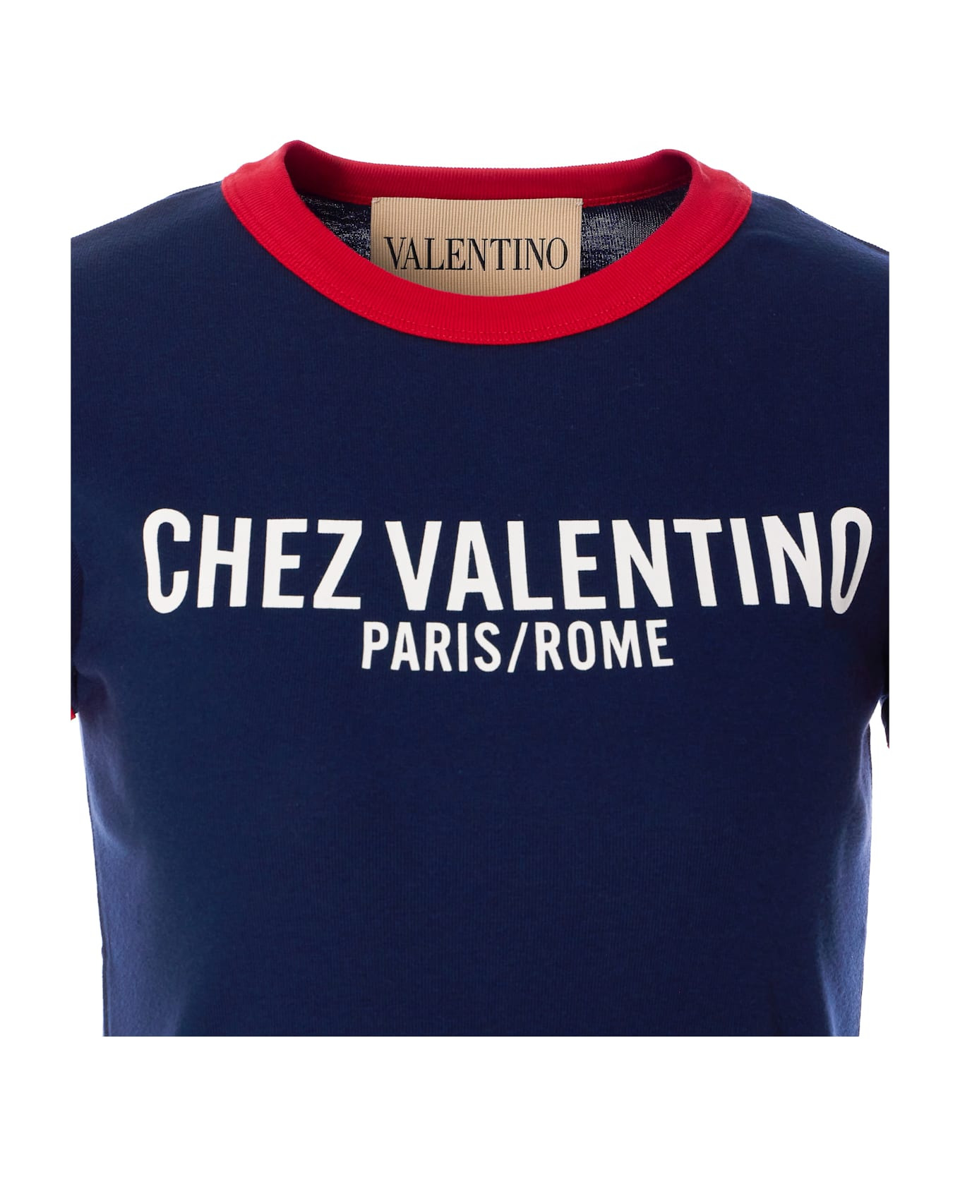 Chez Valentino Print T-shirt - 4