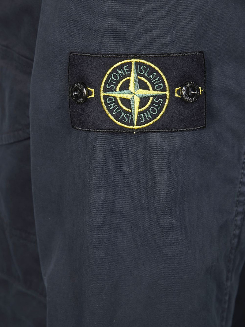 logo-patch shirt jacket 3