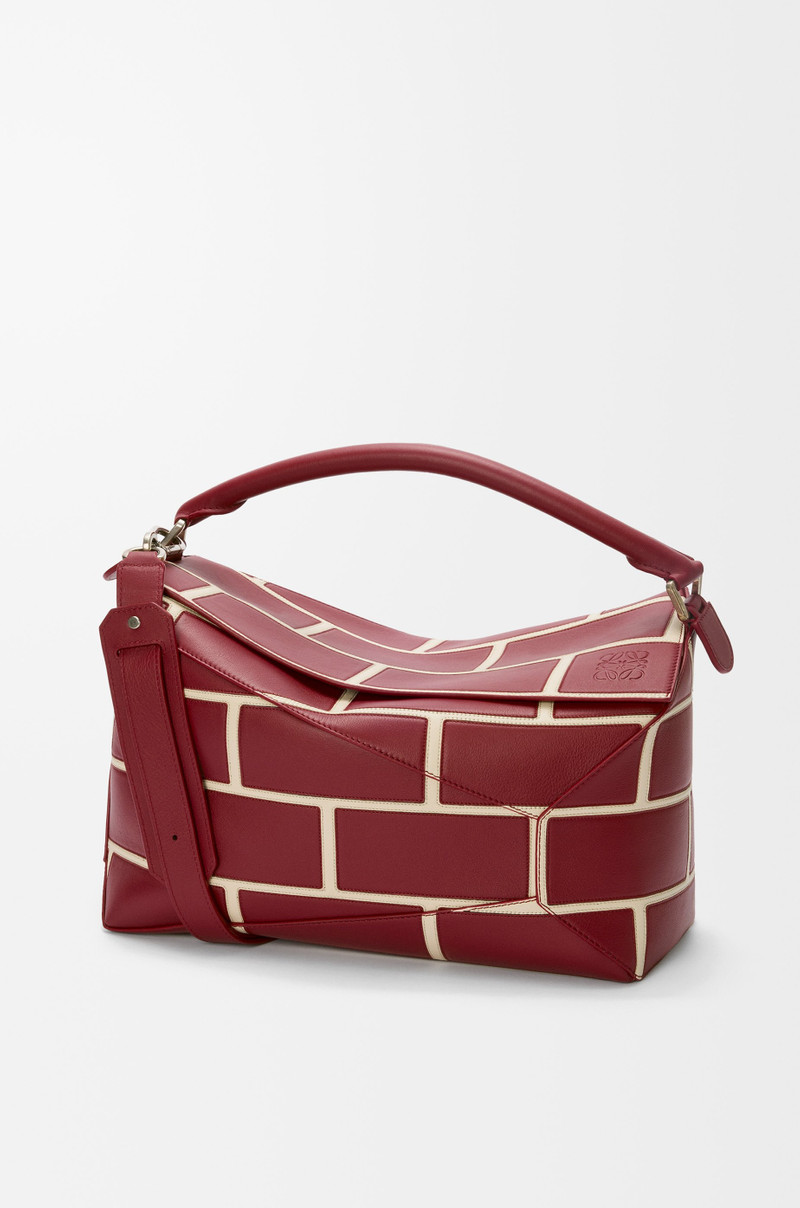 Large Puzzle Edge bag in classic calfskin 1