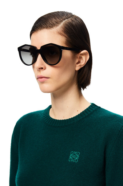 Loewe Oversized Sunglasses in acetate outlook