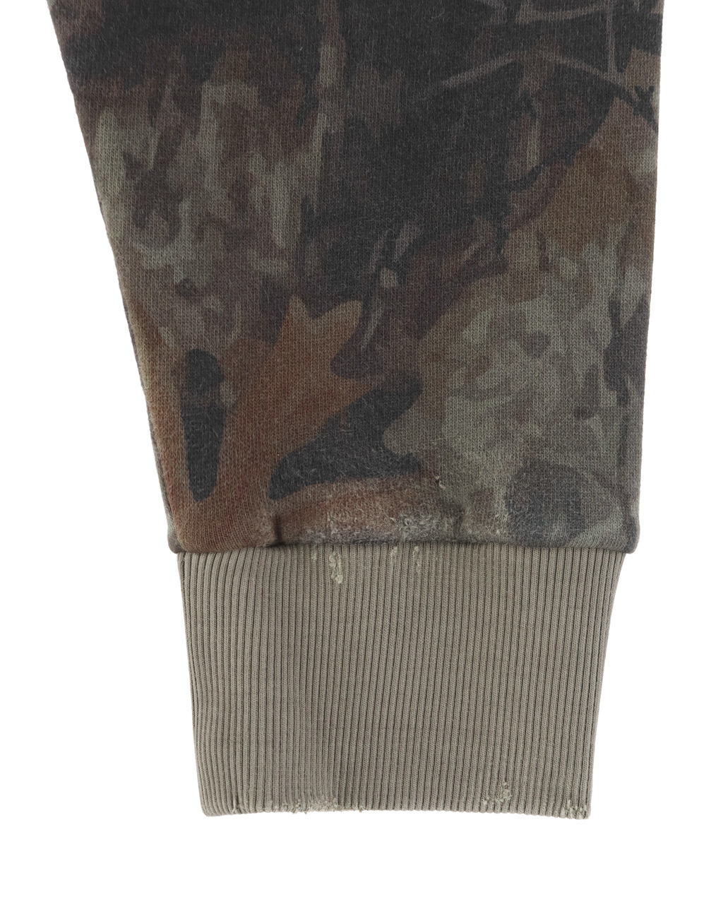 MARK FLOOD DISTRESSED CAMO HOODIE - 4