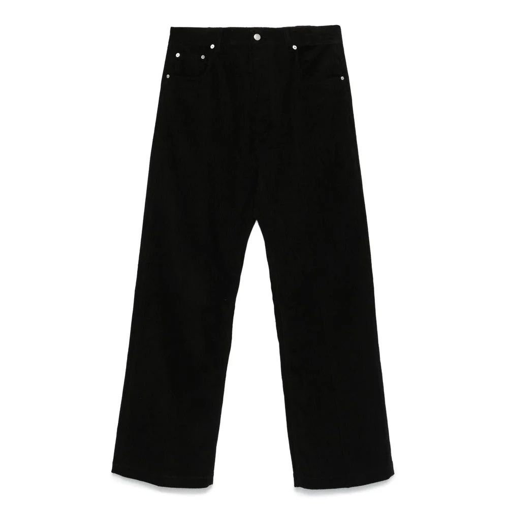 Rick Owens Black Trousers - Regular & Straight-Leg Trousers Men - 1