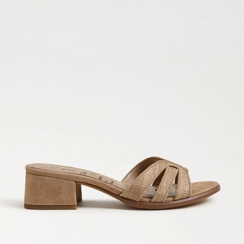 Farrin Block Heel Slide Sandal - 1