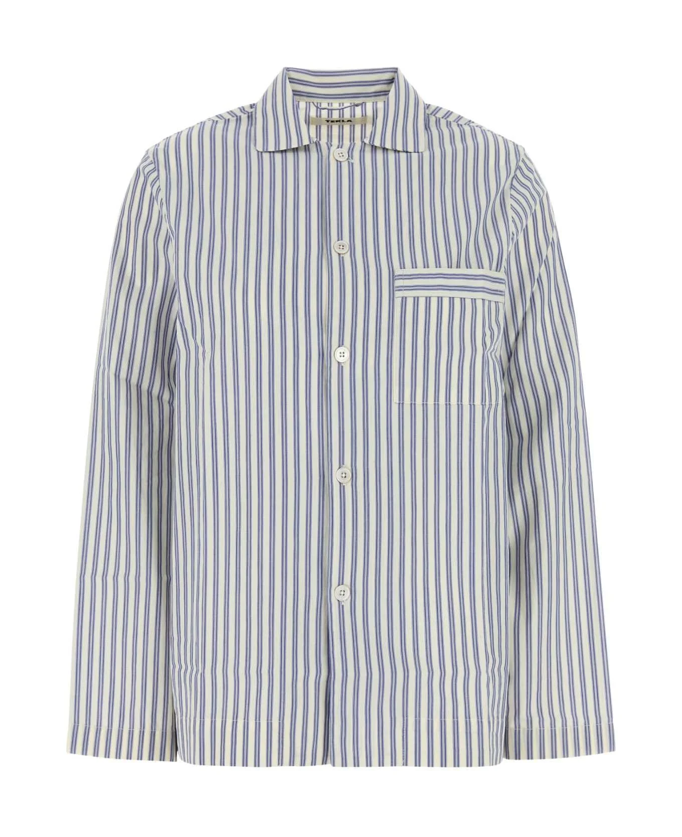 Embroidered Poplin Shirt - 1