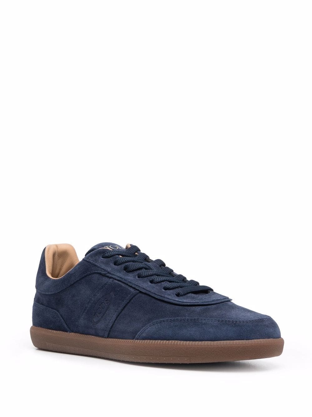 panelled low-top sneakers - 2