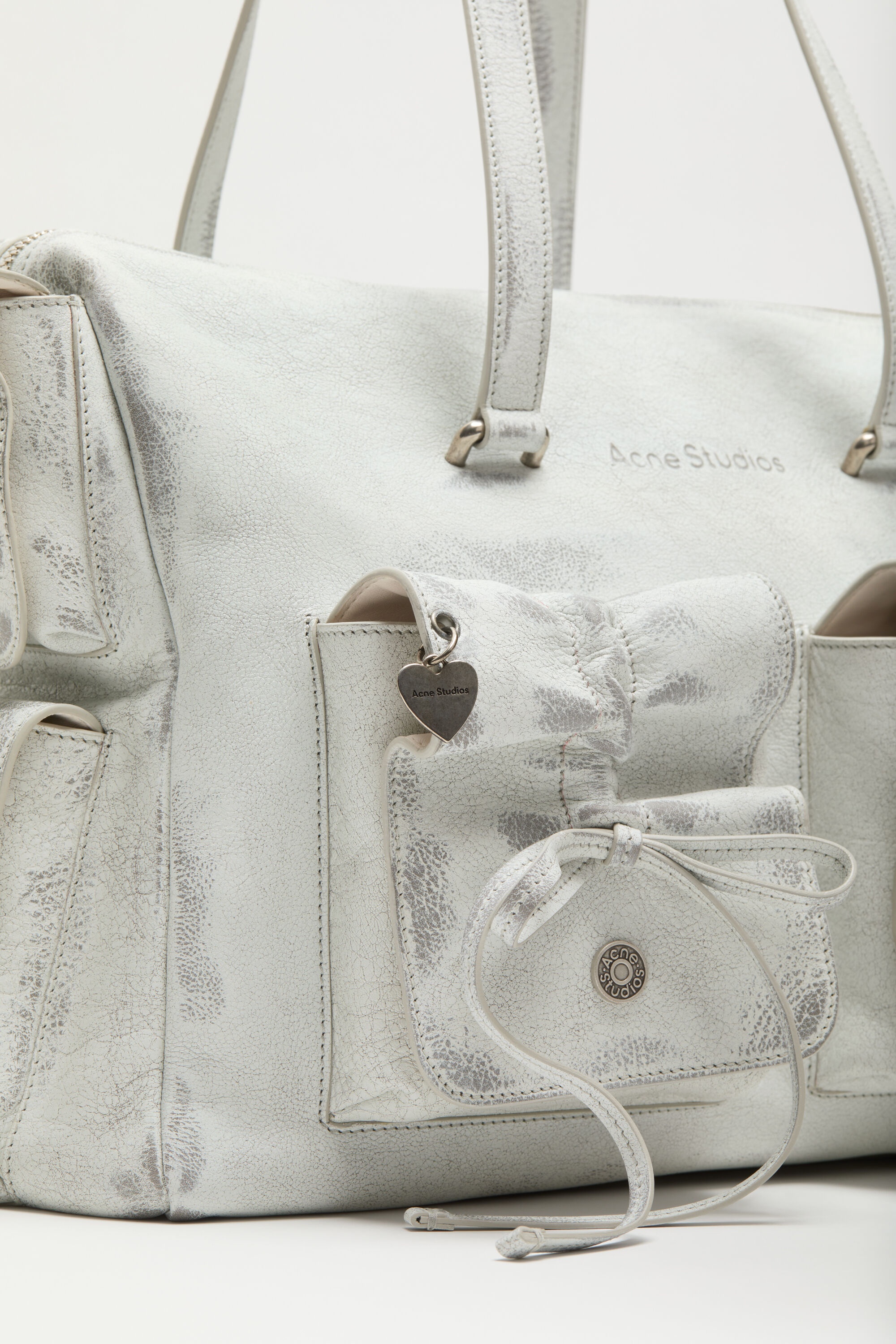 Multipocket tote bag - White/grey - 6