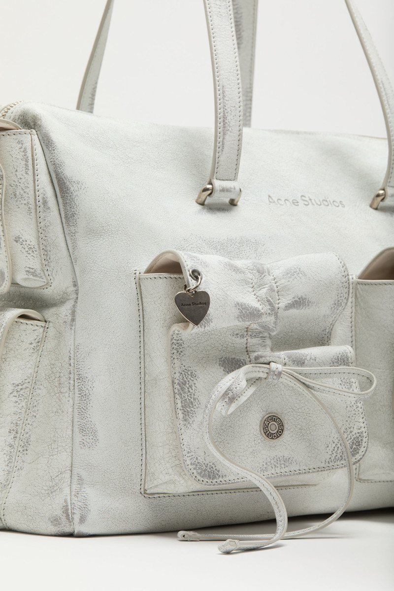 Multipocket tote bag - White/grey 6