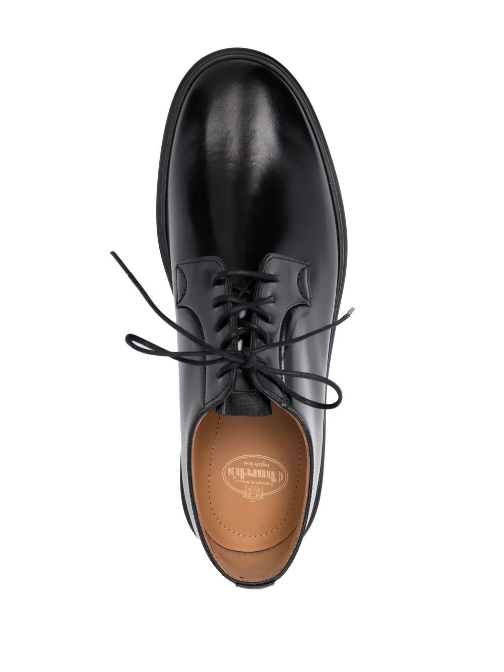 platform-sole Derby shoes - 4