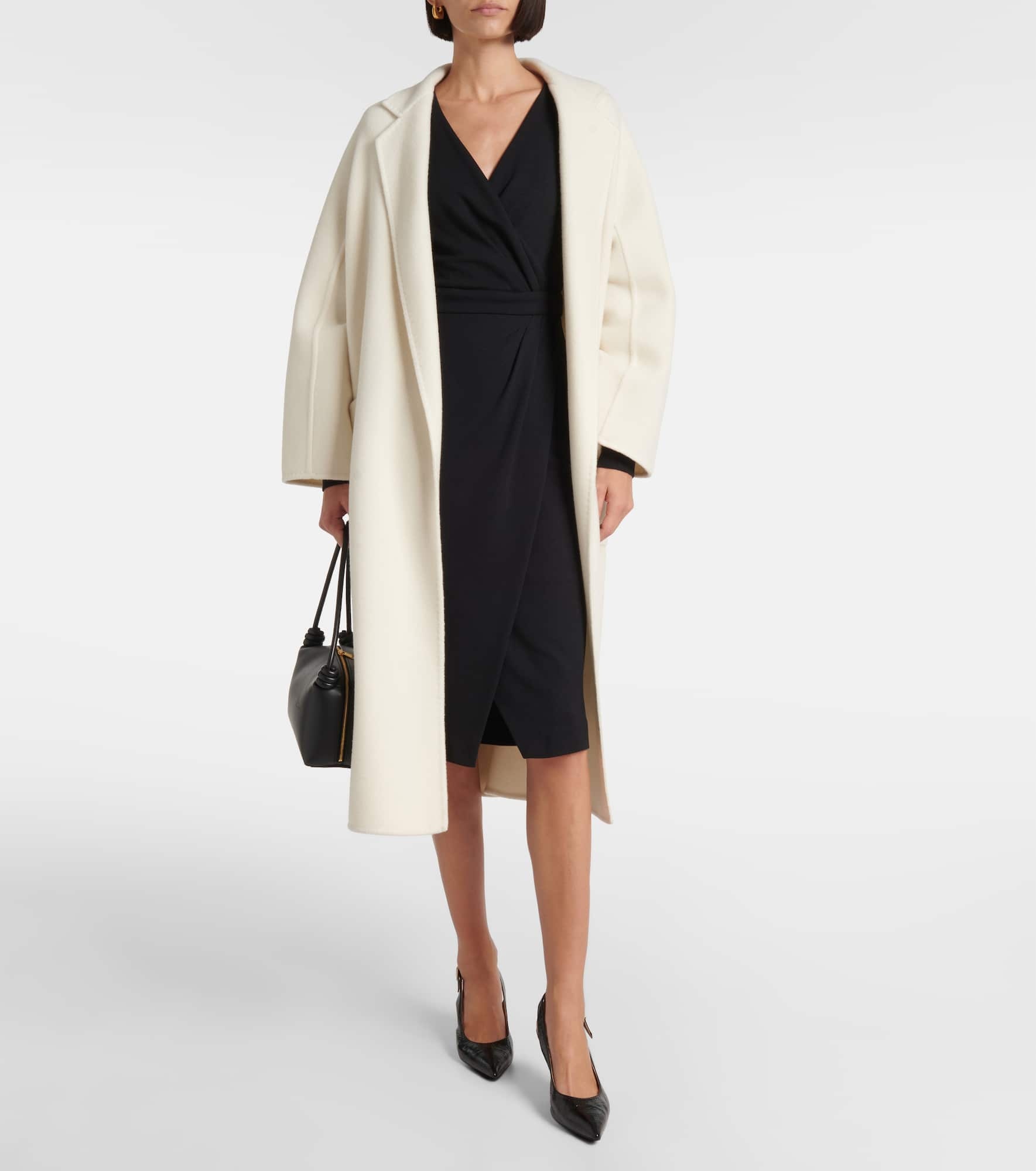 Virtus gathered jersey midi dress - 2