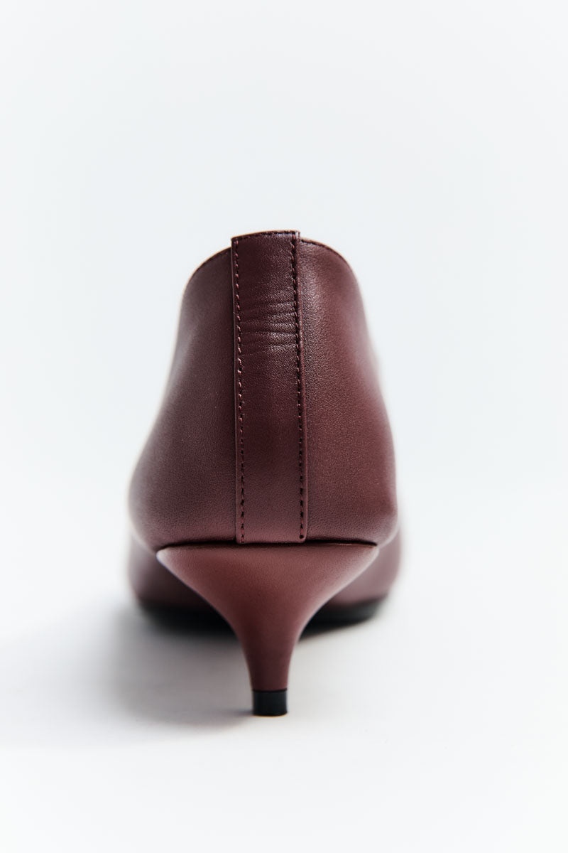 Soft Glove Heel - Plum - 5