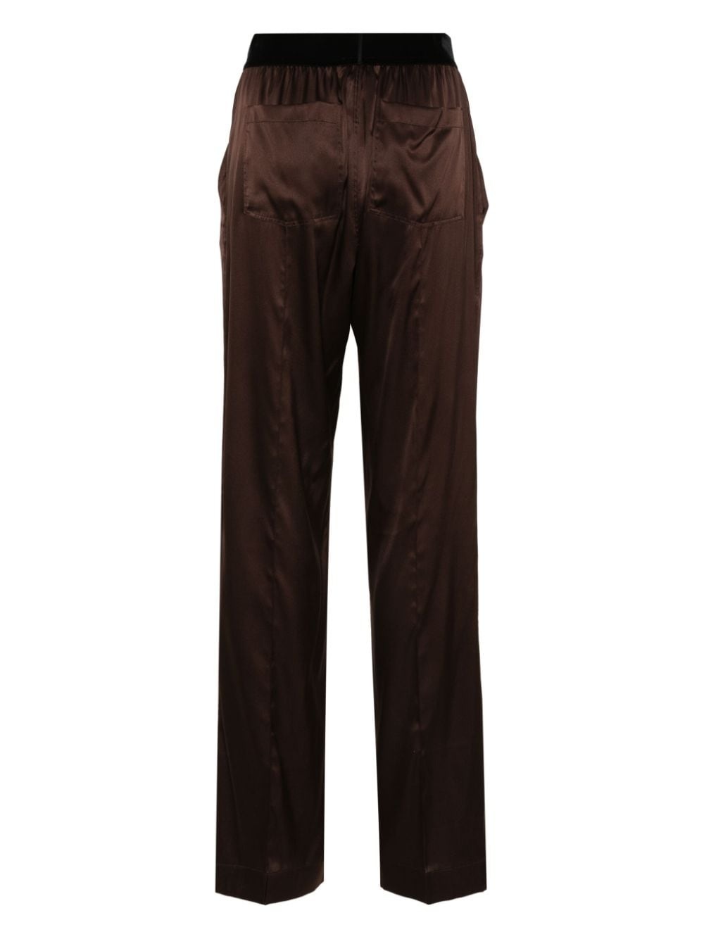 Satin silk pajama pants - 3