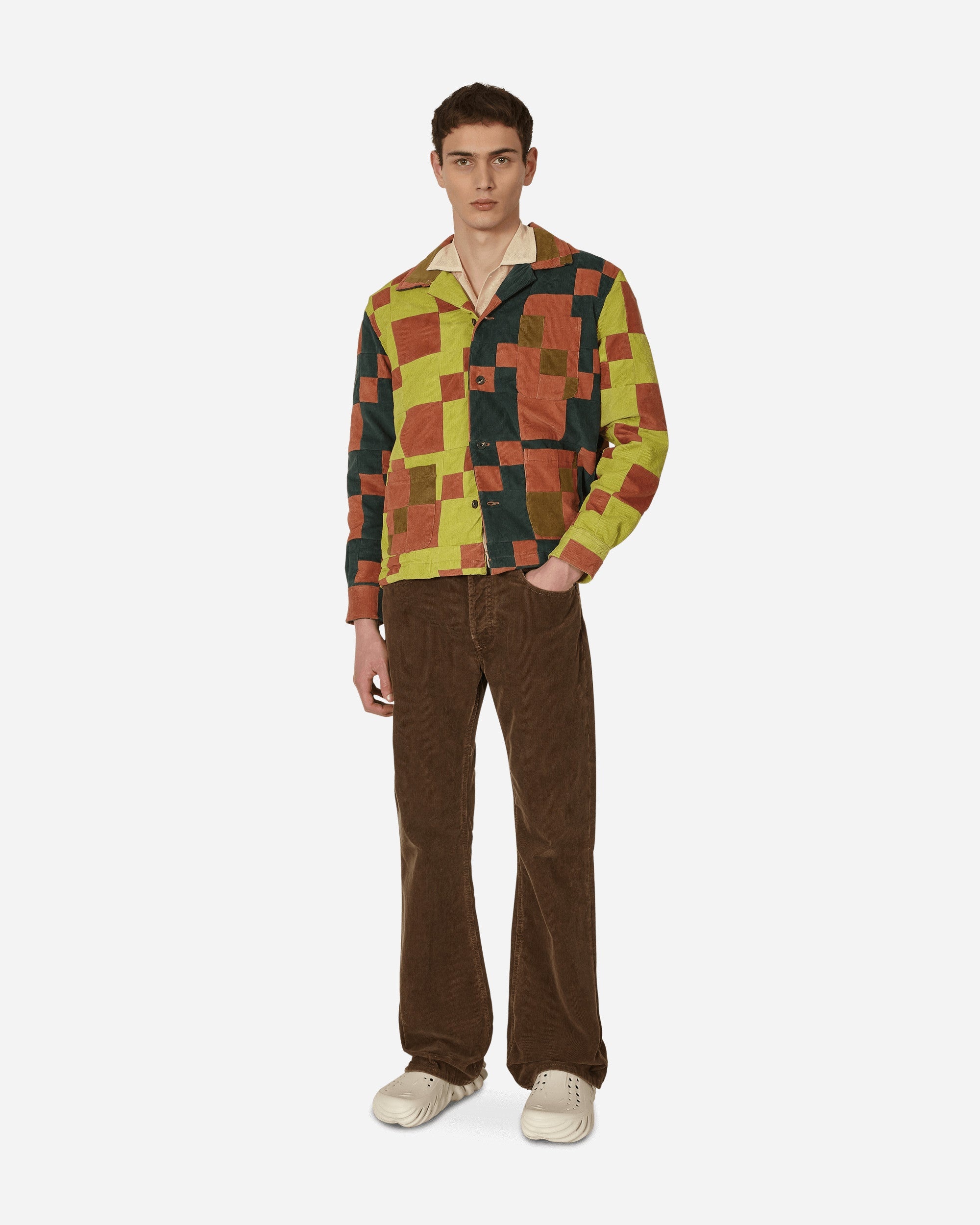 Corduroy Four Patch Overshirt Multicolor - 4