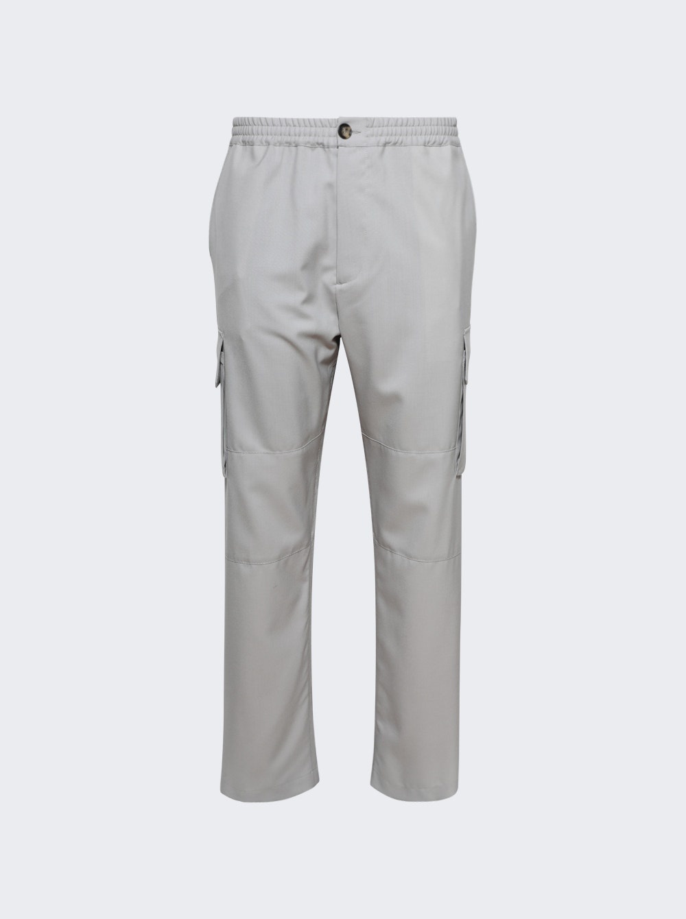 Tropical Wool Cargo Pants Sodium - 1