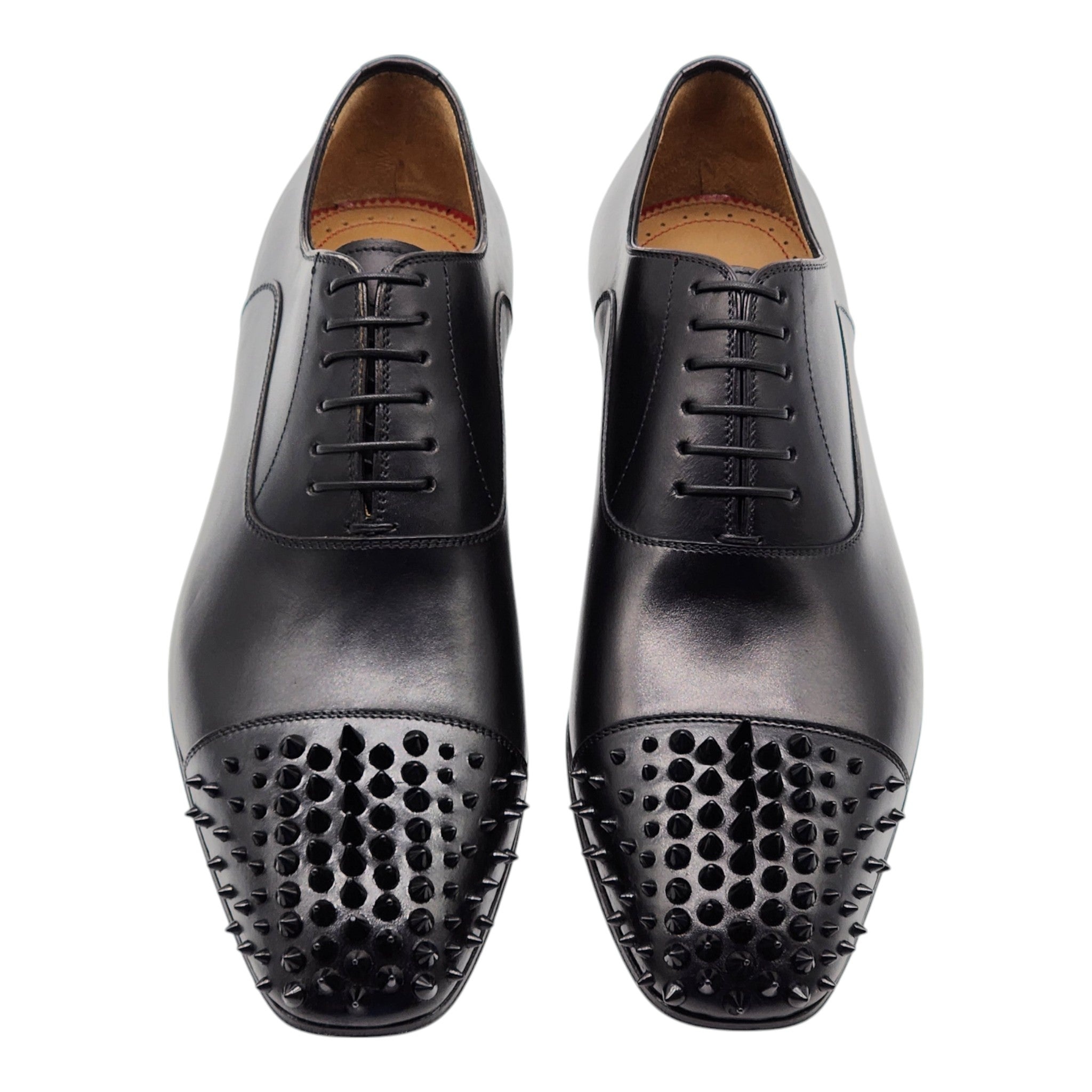 Christian Louboutin Gregossic Oxford Shoes - Leather - Black - EU 40 / US 7 - 3