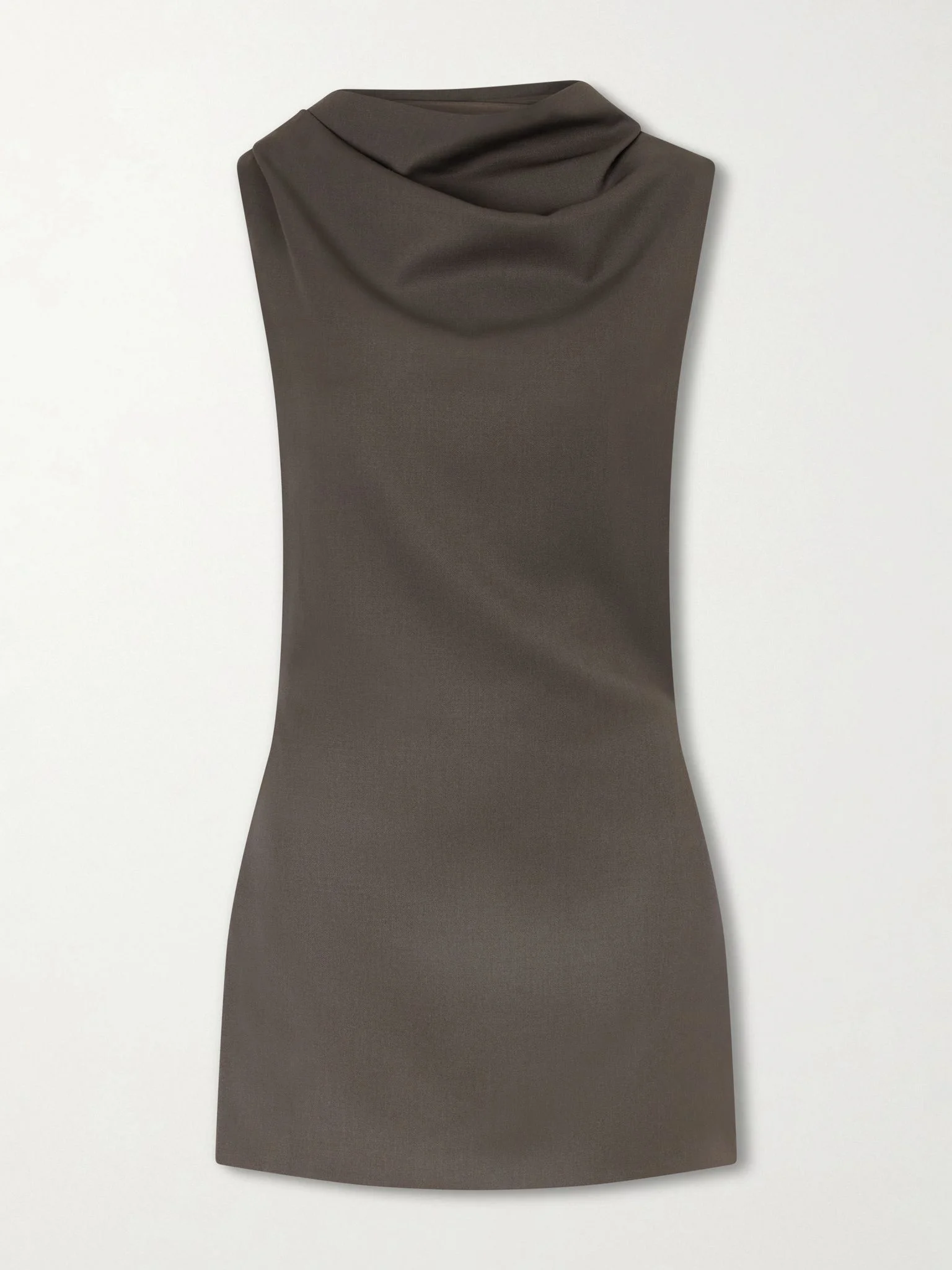 Astor wool mini dress Gray - 1