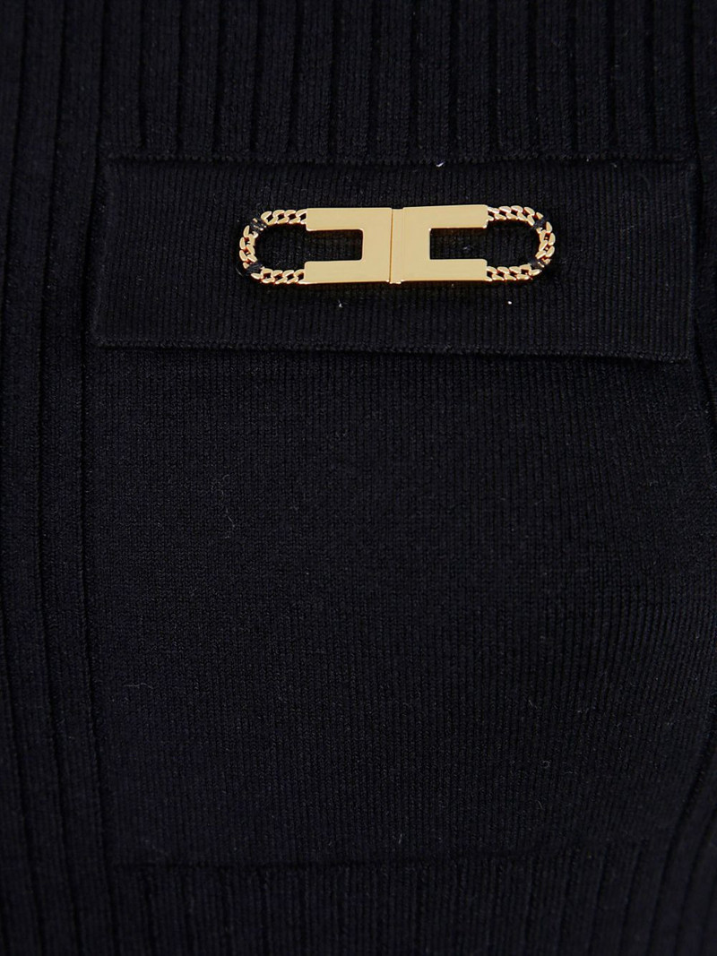 ribbed chain-embellished top 3