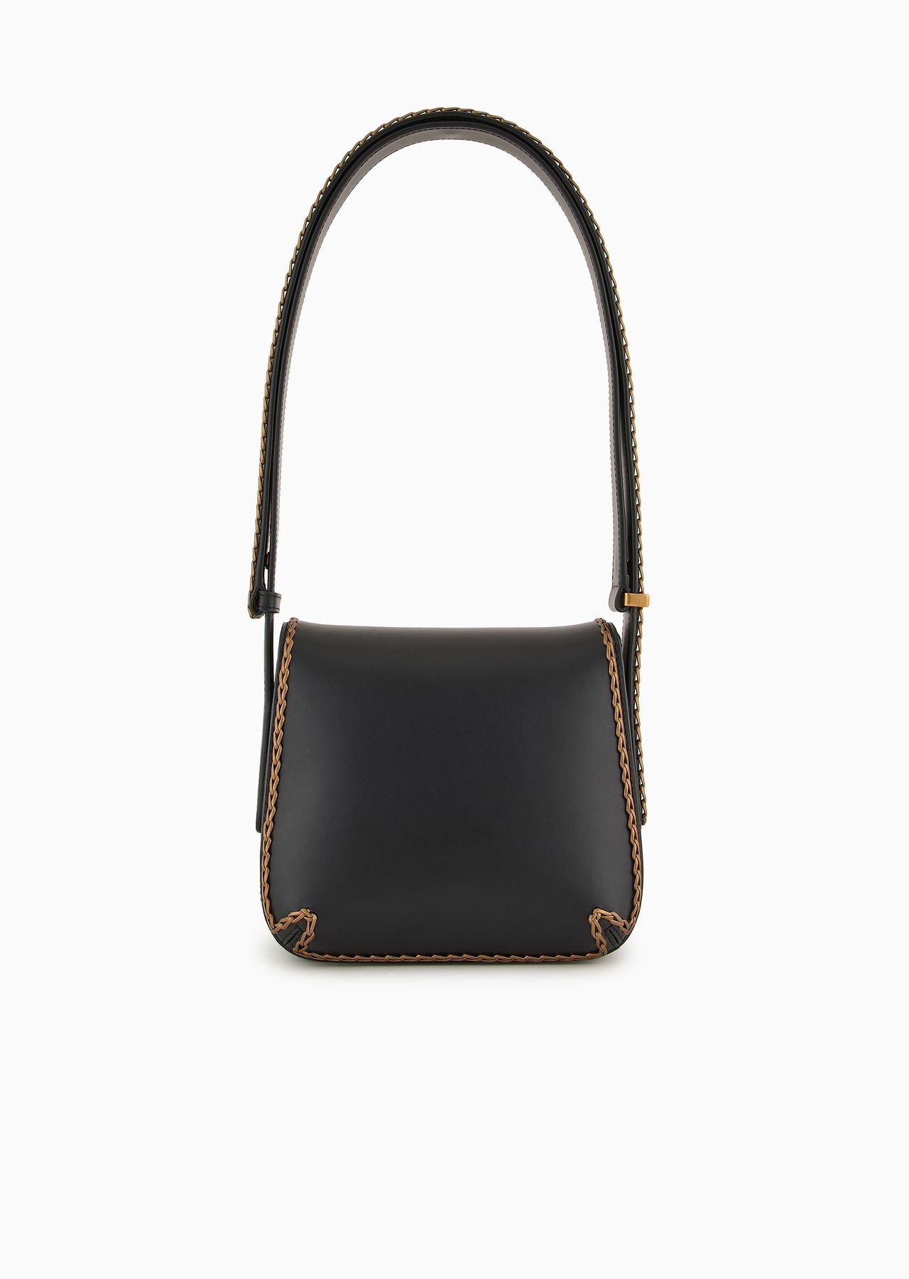 La Prima leather bag with threading - 3