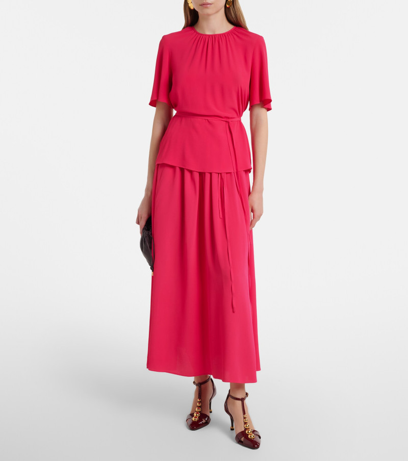 JOSEPH Elba crêpe maxi skirt outlook