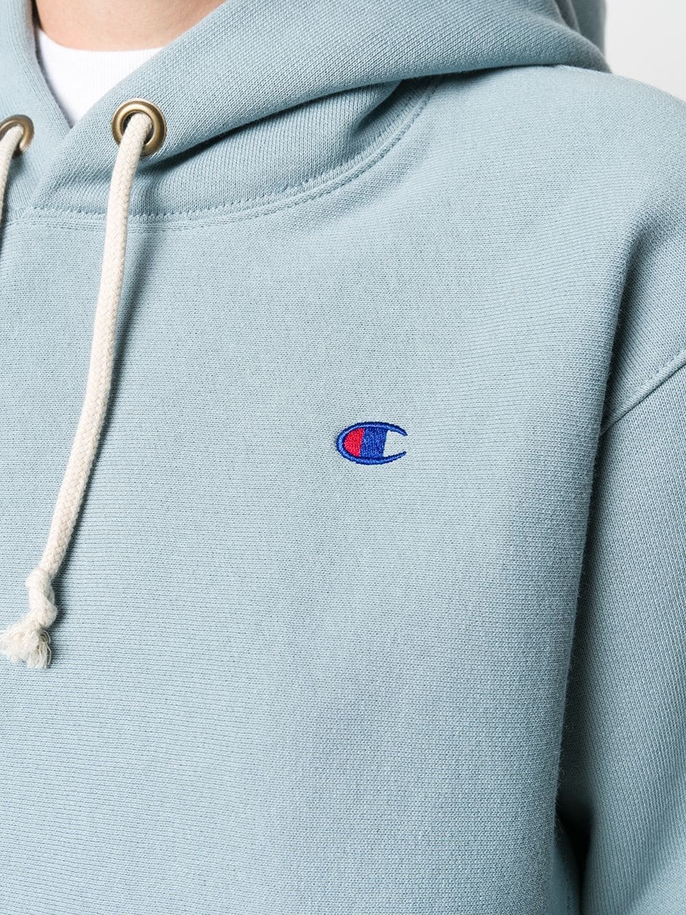 C Logo Reverse Weave hoodie - 5